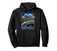 Los Angeles Lowrider Elysian California Latino Mexican Cholo Pullover Hoodie