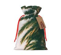 Los Angeles Palm Trees Print Drawstring Pouches For Holiday,Wedding,Birthday Party Supplies