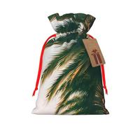 Los Angeles Palm Trees Print Drawstring Pouches For Holiday,Wedding,Birthday Party Supplies