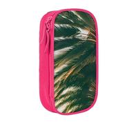 Los Angeles Palm Trees Print Pencil Case,Storage Bag, Large Capacity Pencil Box, Portable Office Pen Bag With Zipper