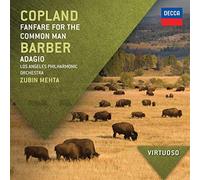 Los Angeles Philharmonic Baltimore Symphony Orchestra David Zinman Zubin Mehta - Copland: Fanfare for the Common Man / Barber: Adagio (Virtuoso series)