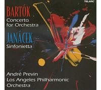 Los Angeles Philharmonic Orchestra & Andre Previn - Bartok: Concerto for Orchestra; Janacek: Sinfonietta