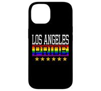 Los Angeles Pride Gay Lesbian Queer LGBT Rainbow Flag Case for iPhone 14