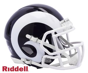 Los Angeles Rams Helmet Riddell Replica Mini Speed Style 2017-2019 T/B