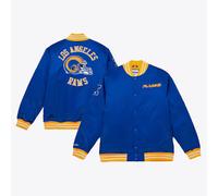 Los Angeles Rams Mitchell & Ness Heavyweight Satin Jacket - Mens
