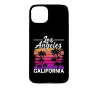 Los Angeles Summer Paradise California Palms Stars Case for iPhone 15 Plus