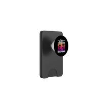 Los Angeles Summer Paradise California Palms Stars PopSockets PopWallet for MagSafe