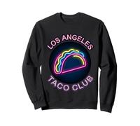 Los Angeles Taco Club Retro 80s Foodie Sweatshirt