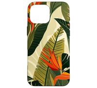 Los Angeles Vintage Floral Graphic Bird of Paradise Flowers Case for iPhone 16 Pro Max