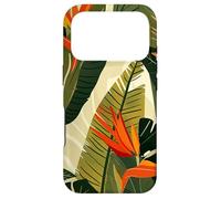 Los Angeles Vintage Floral Graphic Bird of Paradise Flowers Case for iPhone 17 Pro