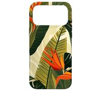 Los Angeles Vintage Floral Graphic Bird of Paradise Flowers Case for iPhone 17 Pro Max