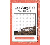 Los Angeles Word Search Book: Word Searches with Easy to Read Print about Los Angeles Streets, Buildings, Neighborhoods, and More | 6x9 inches, 110 ... Gift for Vacations, Holidays and Free Times