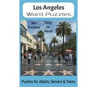 Los Angeles Word Search Puzzle Book: Word Searches with Easy to Read Print about the city of Los Angeles, History, Interest, Geography, and More | 6x9 ... Gift for Vacations, Holidays and Free Times