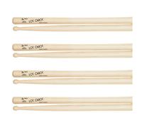 Los Cabos 3A Maple Wood Tip Drumsticks 4 Pair Pack