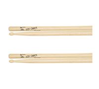 Los Cabos 5A Intense Hickory Wood Tip Drumsticks 2 Pair Pack