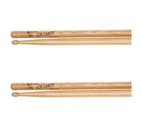 Los Cabos 5A Red Hickory Wood Tip Drumsticks 2 Pair Pack