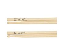 Los Cabos 5B Hickory Wood Tip Drumsticks 2 Pair Pack