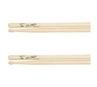 Los Cabos 5B Intense Hickory Wood Tip Drumsticks 2 Pair Pack