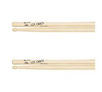 Los Cabos 7A Hickory Wood Tip Drumsticks 2 Pair Pack