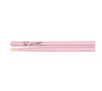 Los Cabos 7A Pink Hickory Wood Tip Drumsticks