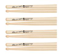 Los Cabos Next Generation Maple 4-7 Wood Tip Drumsticks 4 Pair Pack