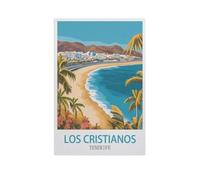 Los Cristianos Tenerife,Puzzle 1000 Piece Jigsaw Puzzles for Adults, Classic Puzzle Difficult Puzzle for Kids Teenagers Educational Game Toys Gift for Home Travel(75x50cm)-FX95