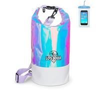 Lo's Douia Holographic Waterproof Dry Bags, Iridescent Design for Outdoor Adventures, Kayaking, Beach, Boating, and Camping, Keeps Gear Dry and Safe(10L)