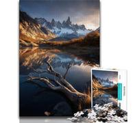 Los Glaciares in Chile 1000 Piece Jigsaw Puzzles for Adults Gifts,Educational Games Home Decoration Deal As Gifts for The Whole Family 38x26cm