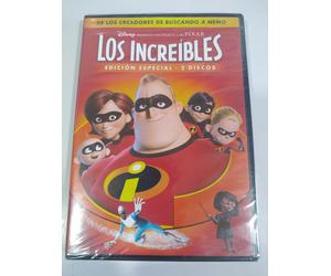 Los Incredibles Edicion Especial Disney Pixar - 2 X DVD Español Inglés Nueva 3T