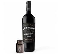Los Intocables Bourbon Barrel Argentinian Malbec & Bottle Stopper 75cl | Red Wine Gifts for Him, Her, Birthdays, Christmas, Corporate, Mothers Day, Fathers Day