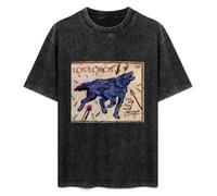 Los Lobos How Will The Wolf Survive Vinyl Cover T-Shirt Unisex Black Tee XXL