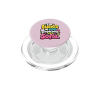 Los Lunes no están preparados para Sofía humor frase PopSockets PopGrip for MagSafe