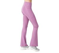 LOS OJOS High Waisted Flared Leggings for Women - Bootcut Yoga Pants for Women with Pockets Tummy Control Leggings for Gym, Workout, Running