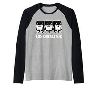 Los Orcalitos - Italian Brainrot Slang Orcalero Orcala Meme Raglan Baseball Tee