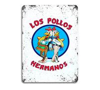 Los Pollos Hermanos breaking bad sign A4 retro metal wall art sign
