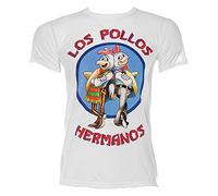 Los Pollos Hermanos T-Shirt Breaking Bad (Medium, White)