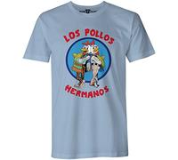 Los Pollos - Mens T Shirt Light Blue