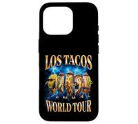 Los Tacos World Tour 90s Style Bootleg Case for iPhone 16 Pro