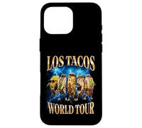 Los Tacos World Tour 90s Style Bootleg Case for iPhone 16 Pro Max
