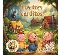 Los tres cerditos: Una historia de esfuerzo, ingenio y valentía (Cuentos Clásicos)
