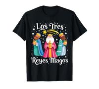 Los Tres Reyes Magos Wise Three Kings Happy Epiphany Day T-Shirt