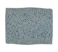 Losange Recycled Wool Snood Mottled blue one size