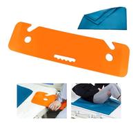LOSCHEN Slide Transfer Board with with Tubular Slide Sheet( 28"x28"), Seniors Transfer from Wheelchair to Bed, Toilet, Tub, Car, Slide Assist Device for Transferring, Weight Capacity 440 lbs