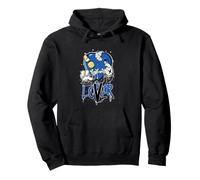 Loser Lover Heart Dripping Graffiti Racer Blue Matching Pullover Hoodie