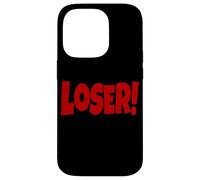 LOSER THE WORD LOSER ON A TEE DESIGN THAT SAYS LOSER Case for iPhone 14 Pro