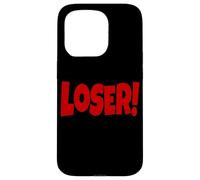 LOSER THE WORD LOSER ON A TEE DESIGN THAT SAYS LOSER Case for iPhone 15 Pro
