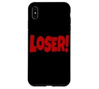 LOSER THE WORD LOSER ON A TEE DESIGN THAT SAYS LOSER Case for iPhone XS Max