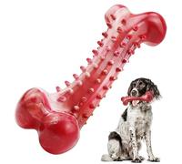 LosFong Tough Bone Dog Chew Toys for Aggressive Chewers, Bacon Flavor Indestructible Dog Toy for Medium & Large Breeds, Durable Chew Toys to Keep Them Busy, Reduce Boredom, Teeth Cleaning