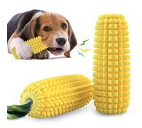 LosFong Ultra-Durable Dog Chew Toys for Aggressive Chewers - Indestructible Corn Cob Design with Squeaker, Tough Puppy Teething Toys for Small, Medium & Large Breed Dogs