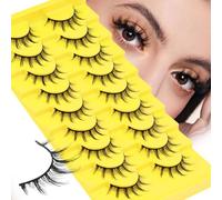 Losha Lashes Wispy Manga Lashes Natural False Eyelashes (Manga)